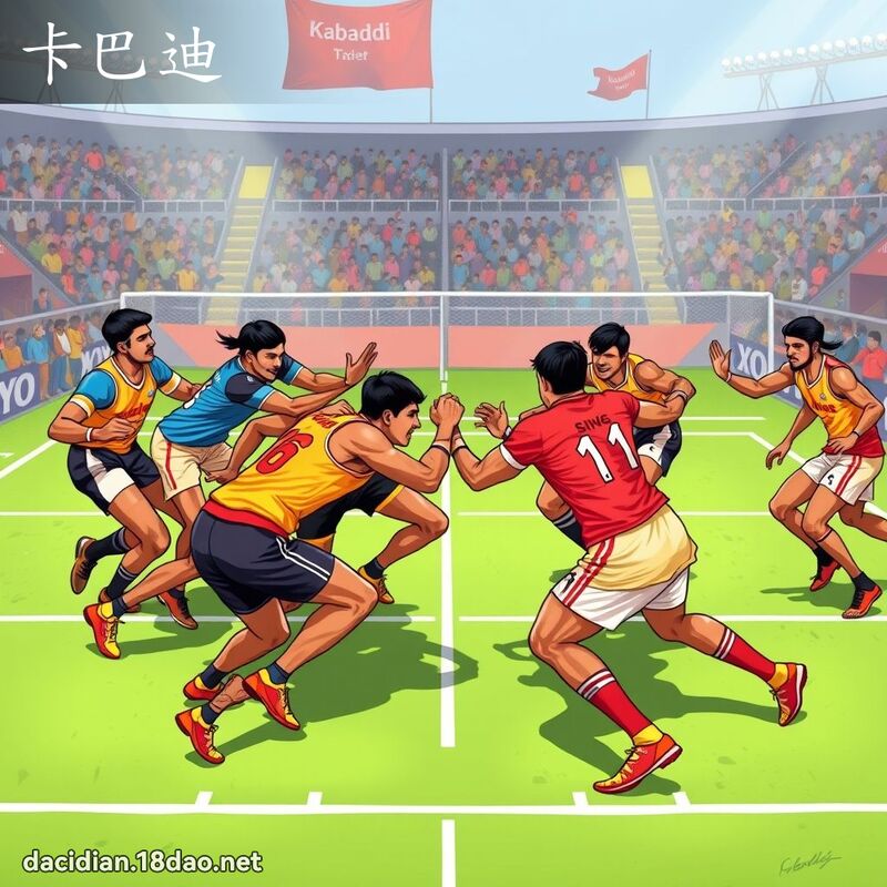 卡巴迪 - 国语大辞典配图