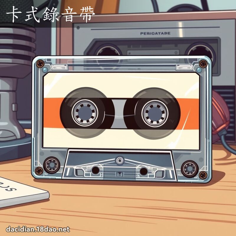 卡式录音带 - 国语大辞典配图