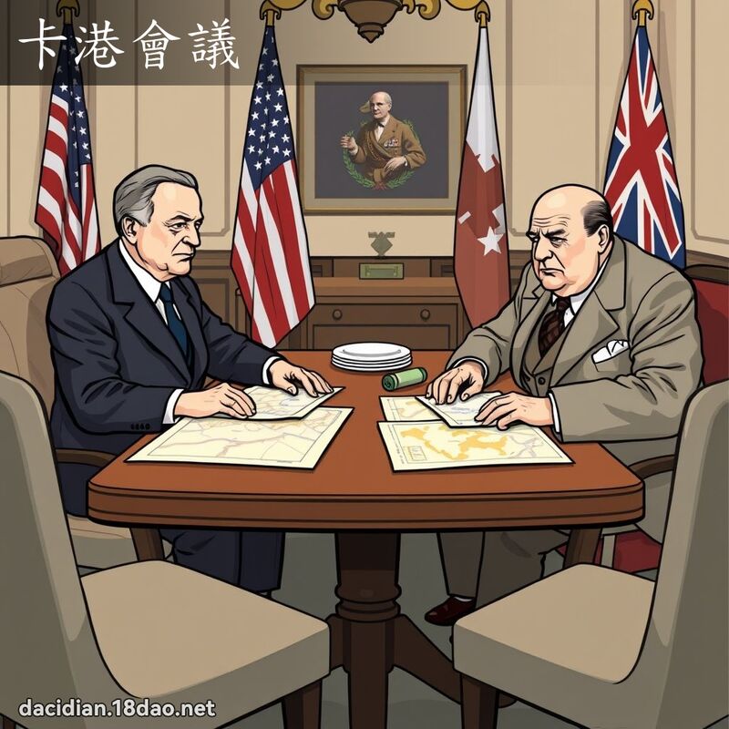卡港會議 - 國語大辭典配圖