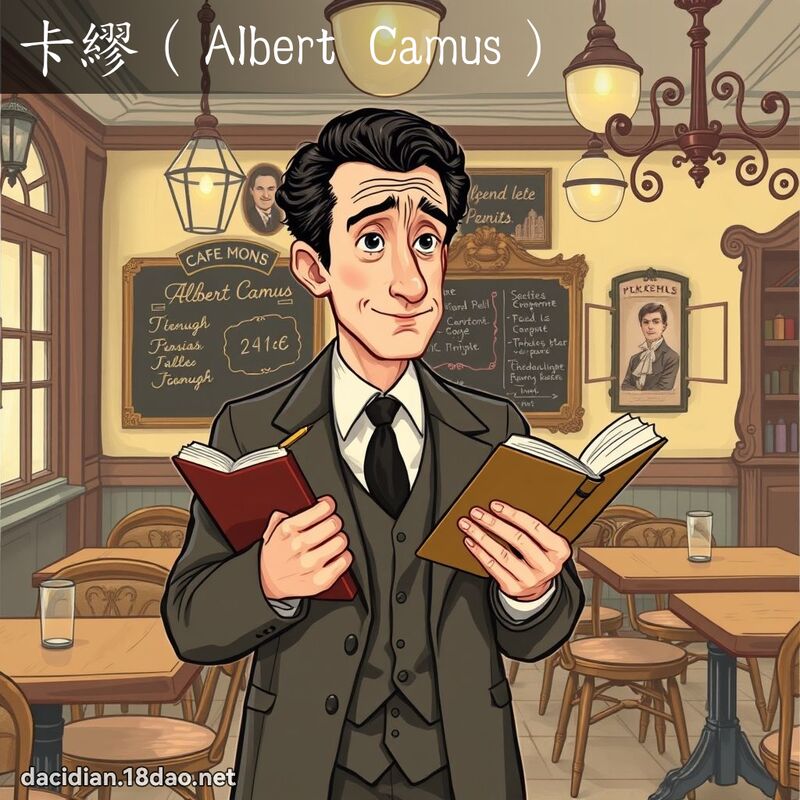 卡繆（Albert Camus） - 國語大辭典配圖