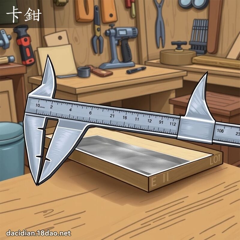 卡钳 - 国语大辞典配图