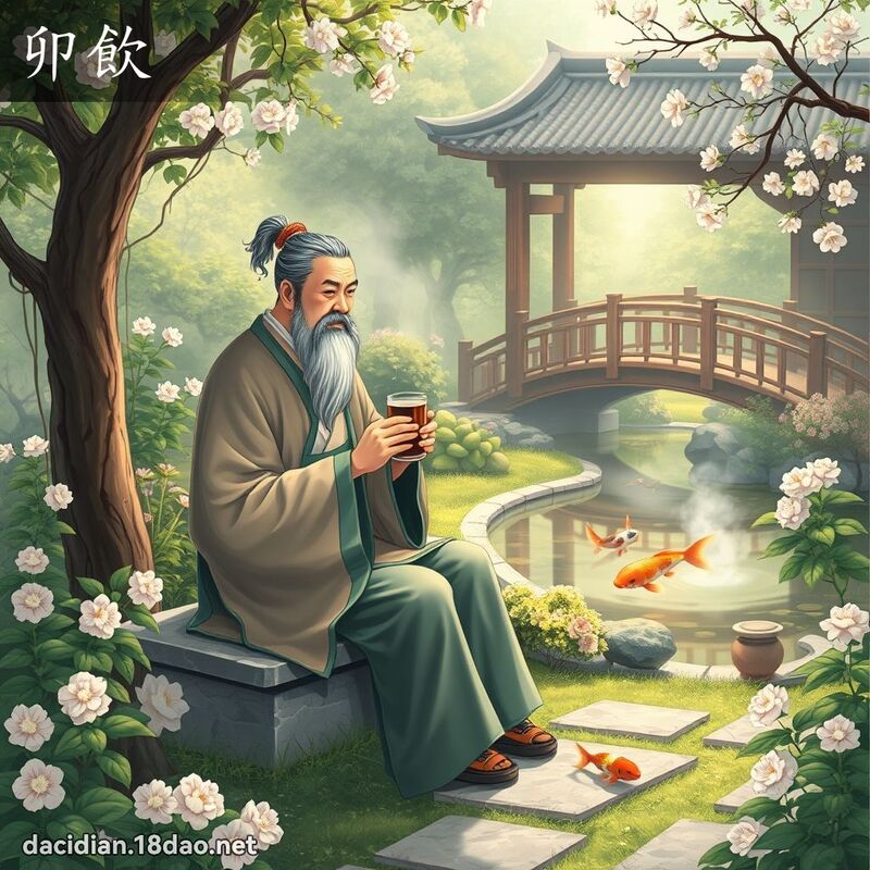 卯饮 - 国语大辞典配图