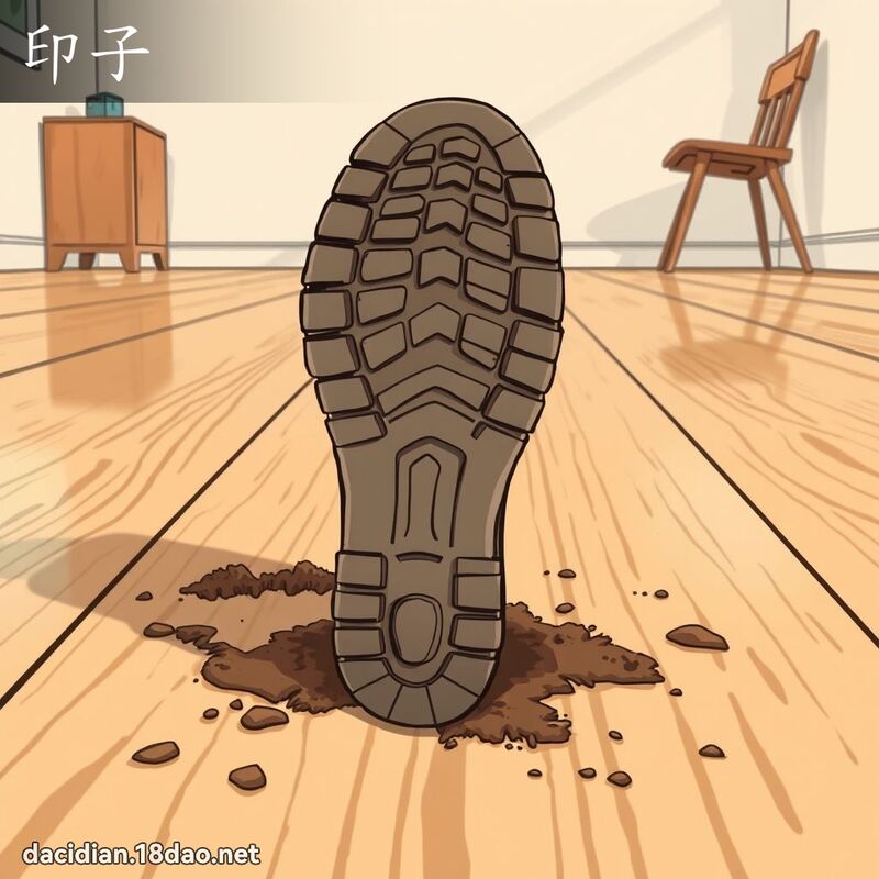 印子 - 国语大辞典配图