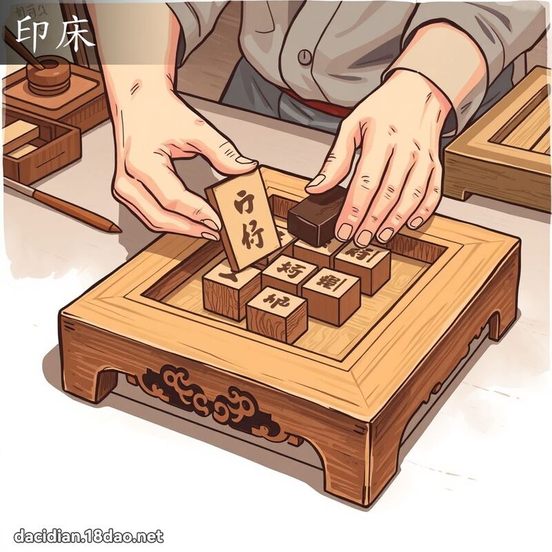印床 - 國語大辭典配圖