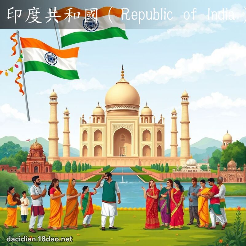 印度共和國（Republic of India） - 國語大辭典配圖