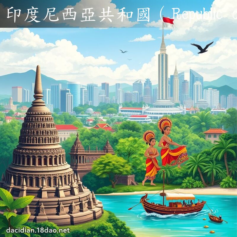 印度尼西亞共和國（Republic of Indonesia） - 國語大辭典配圖