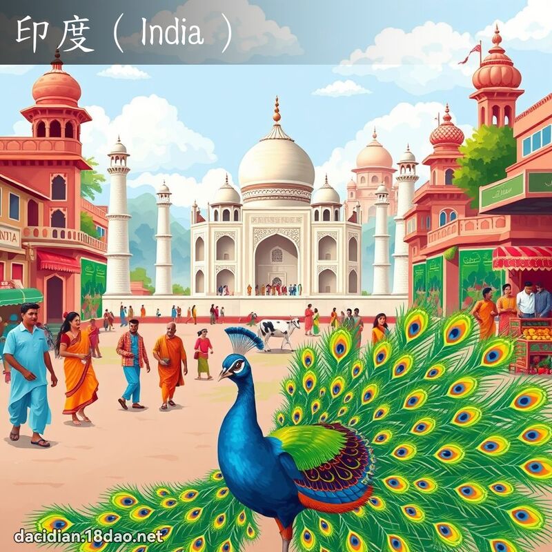 印度（India） - 國語大辭典配圖