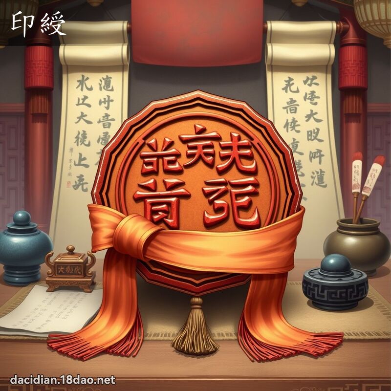 印綬 - 國語大辭典配圖