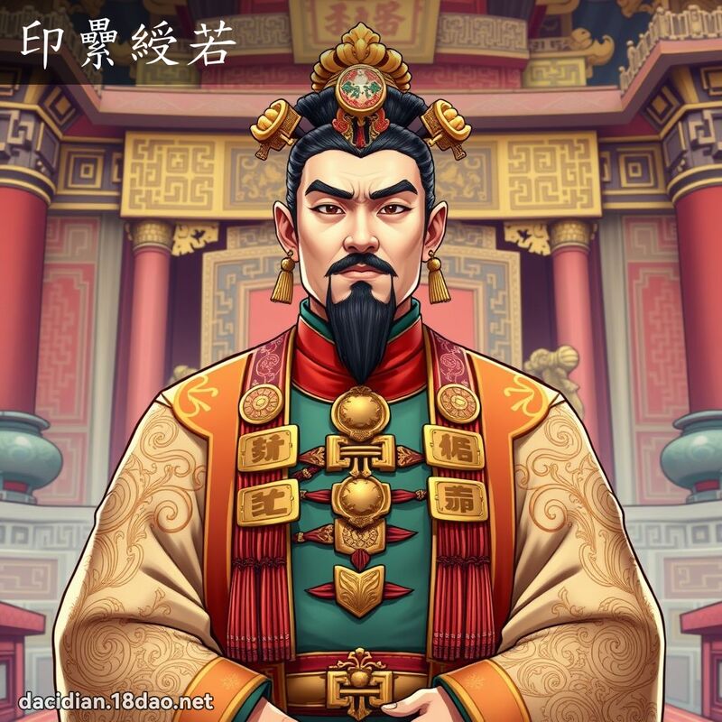 印纍綬若 - 國語大辭典配圖