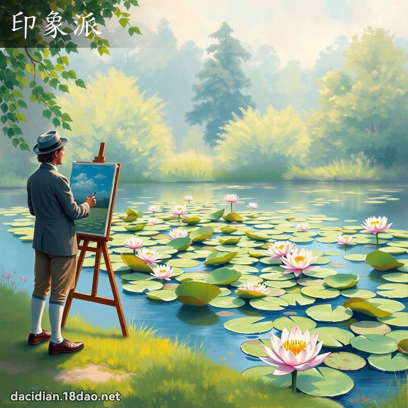 印象派 - 國語大辭典配圖