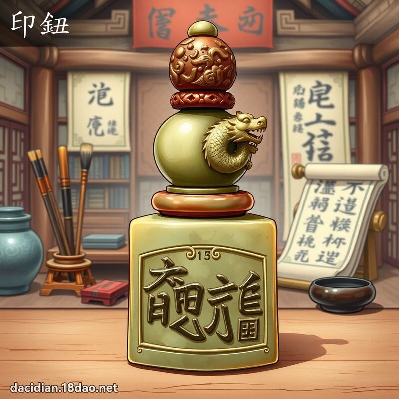 印钮 - 国语大辞典配图