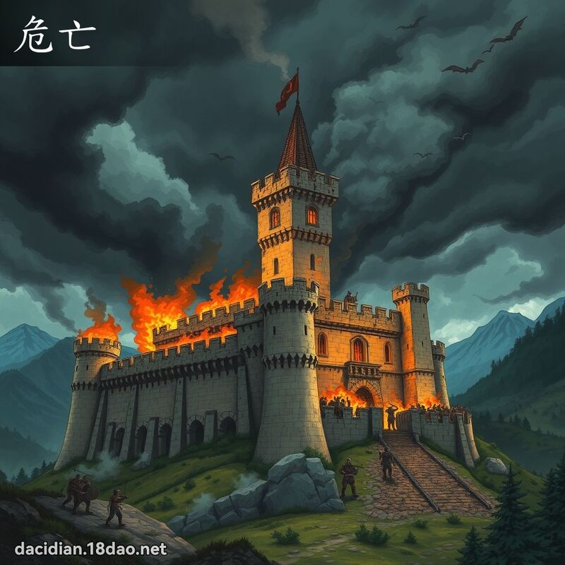 危亡 - 國語大辭典配圖