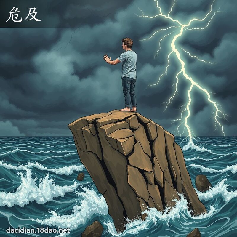 危及 - 国语大辞典配图