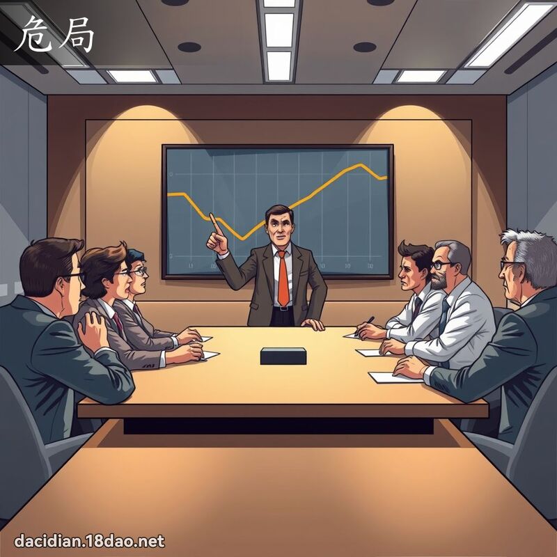 危局 - 国语大辞典配图
