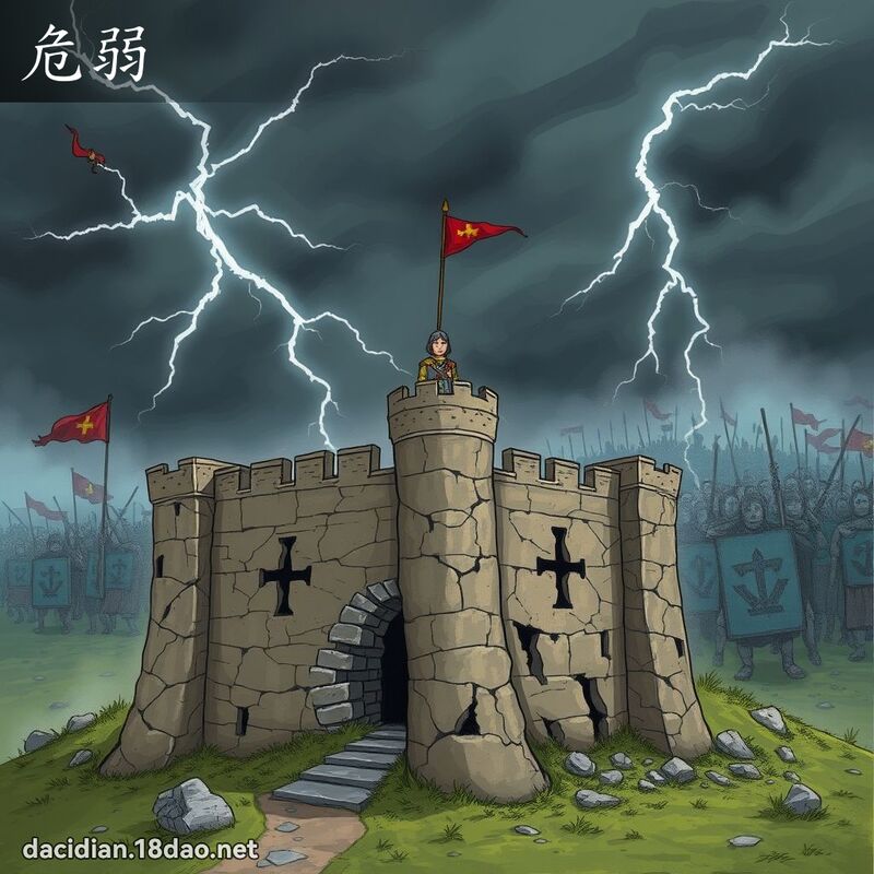 危弱 - 国语大辞典配图