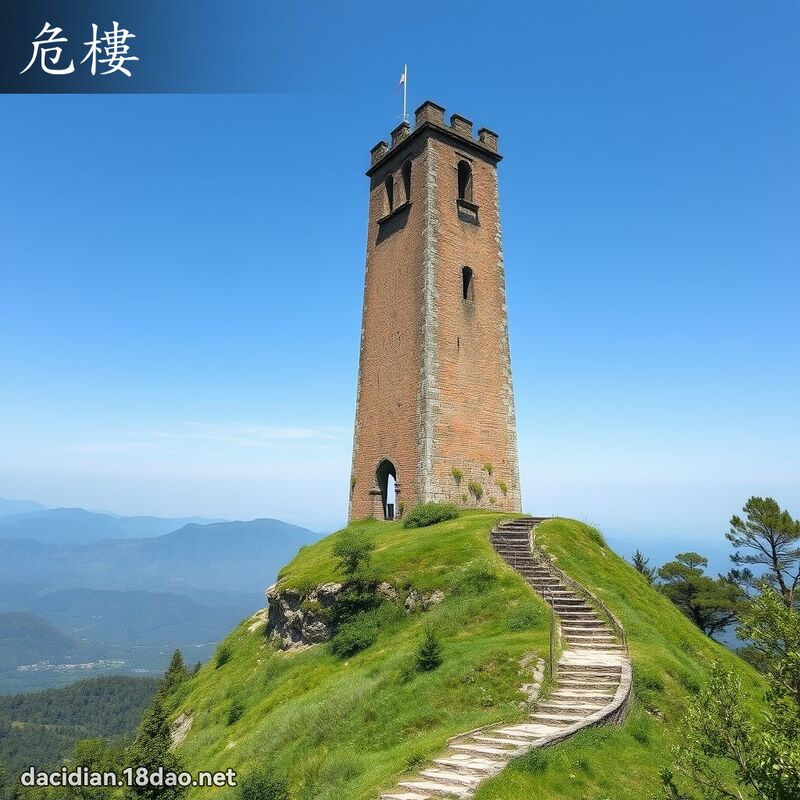 危楼 - 国语大辞典配图