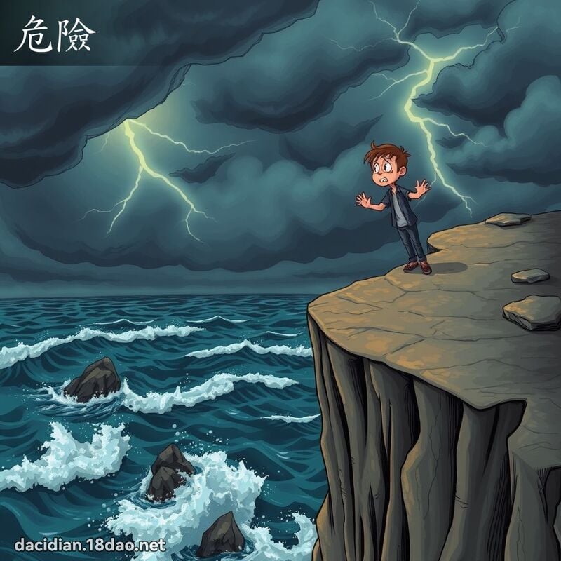 危險 - 國語大辭典配圖