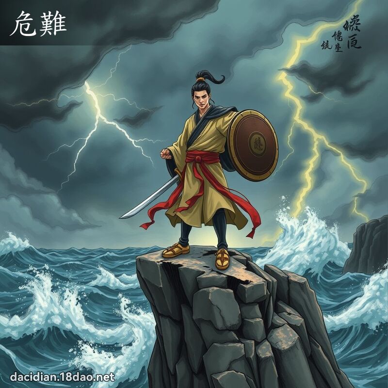 危難 - 國語大辭典配圖