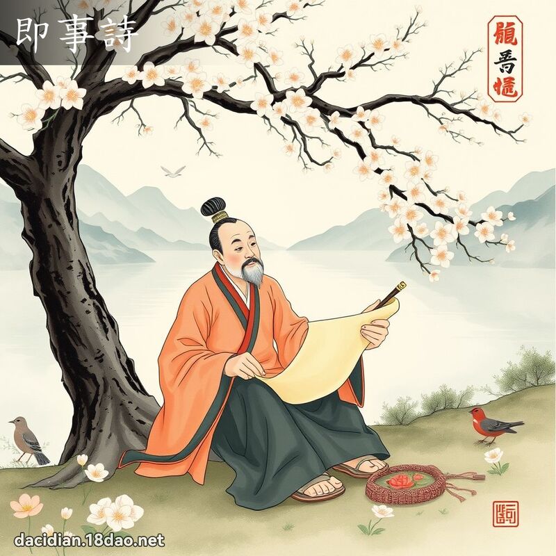即事诗 - 国语大辞典配图