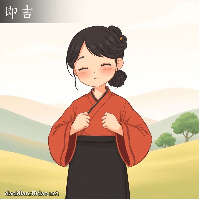 即吉 - 国语大辞典配图