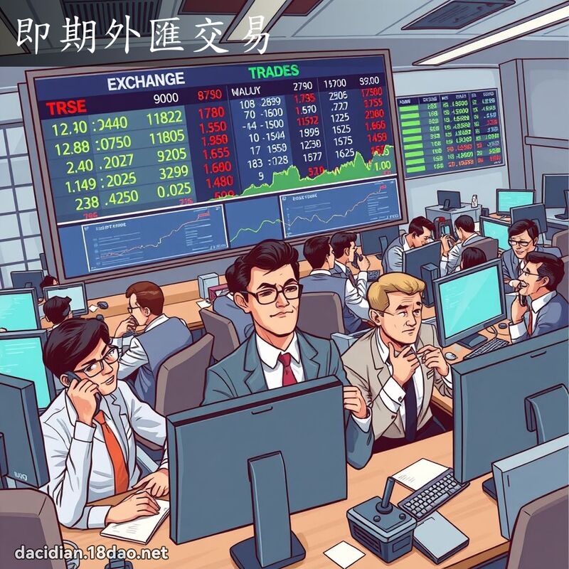 即期外匯交易 - 國語大辭典配圖