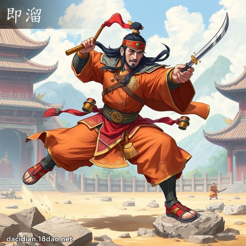 即溜 - 國語大辭典配圖