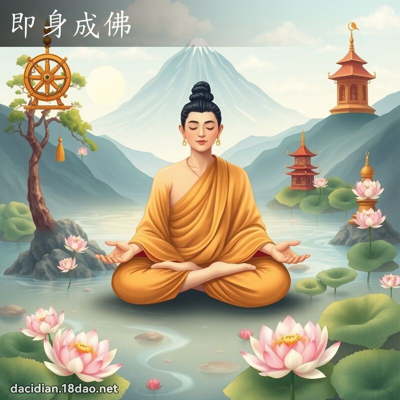 即身成佛 - 國語大辭典配圖
