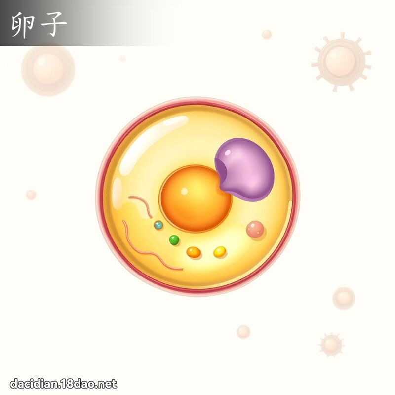 卵子 - 國語大辭典配圖