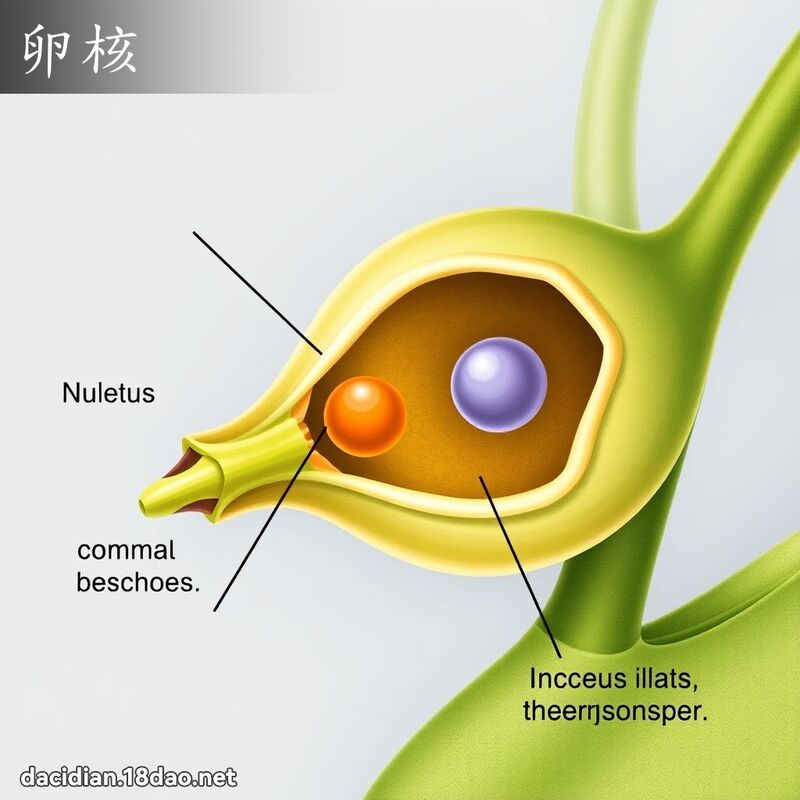 卵核 - 國語大辭典配圖