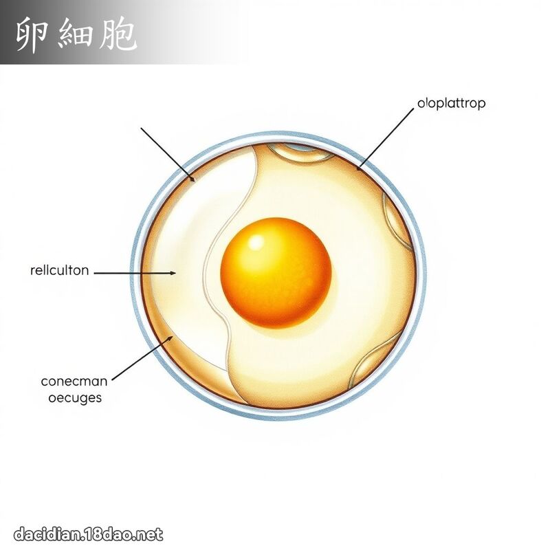 卵細胞 - 國語大辭典配圖