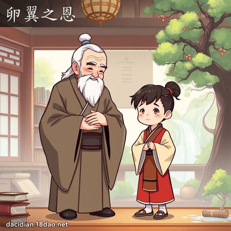 卵翼之恩 - 國語大辭典配圖