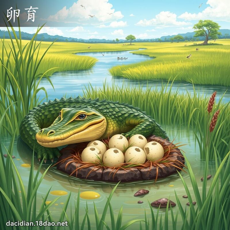 卵育 - 國語大辭典配圖