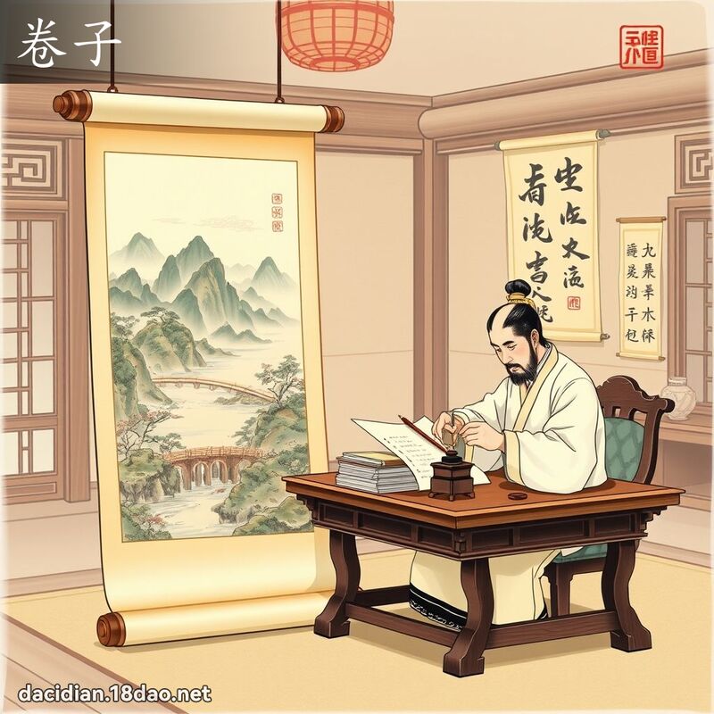 卷子 - 國語大辭典配圖