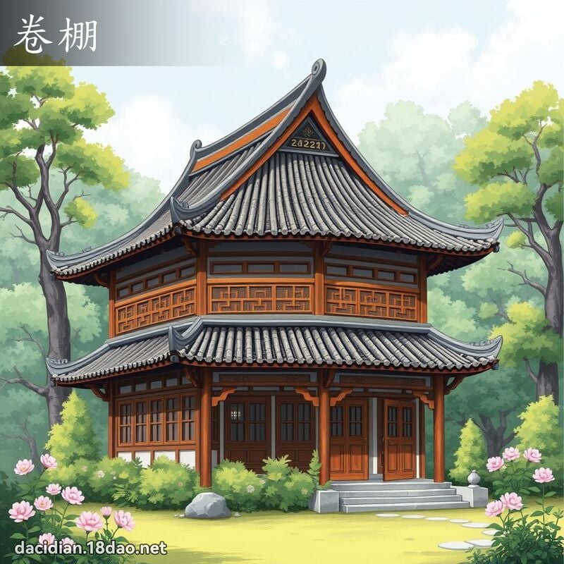 卷棚 - 国语大辞典配图
