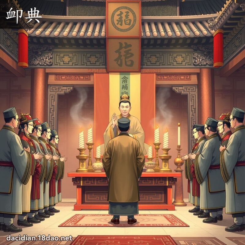 卹典 - 國語大辭典配圖