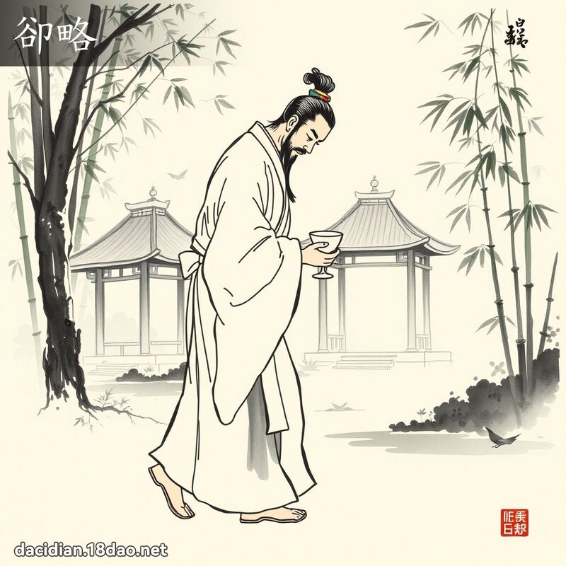 卻略 - 國語大辭典配圖