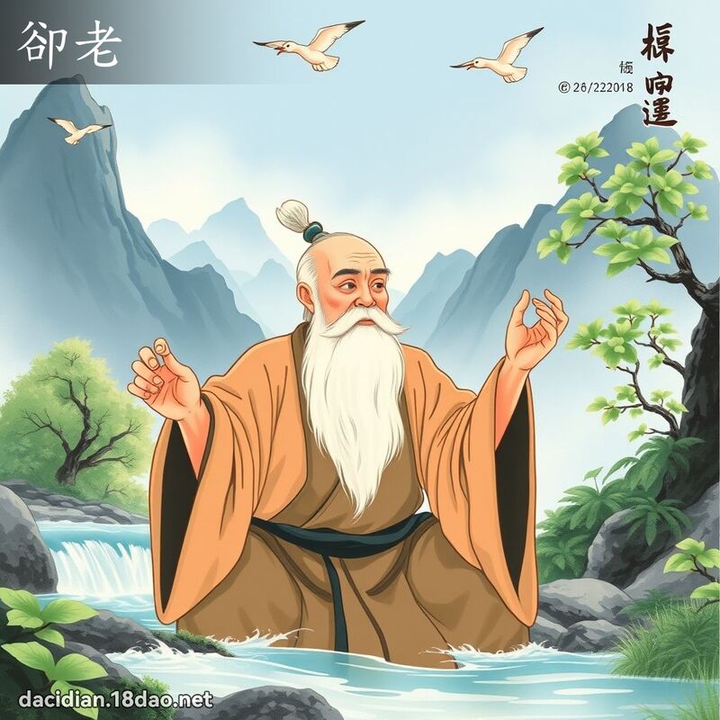 卻老 - 國語大辭典配圖