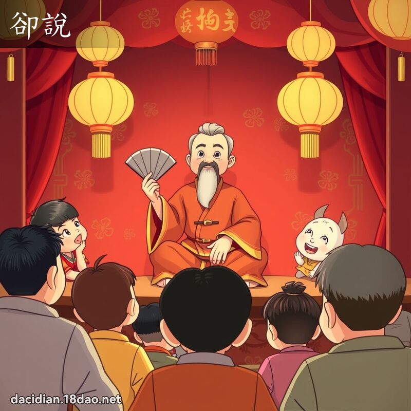 却说 - 国语大辞典配图