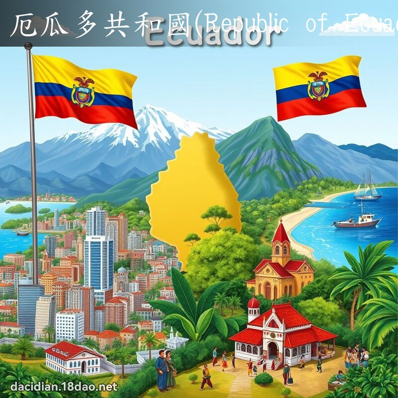 厄瓜多共和國(Republic of Ecuador) - 國語大辭典配圖