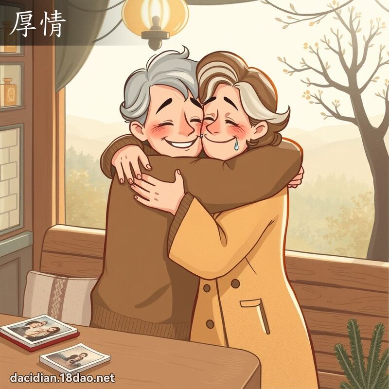 厚情 - 國語大辭典配圖