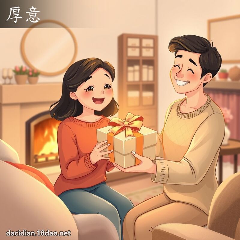 厚意 - 國語大辭典配圖