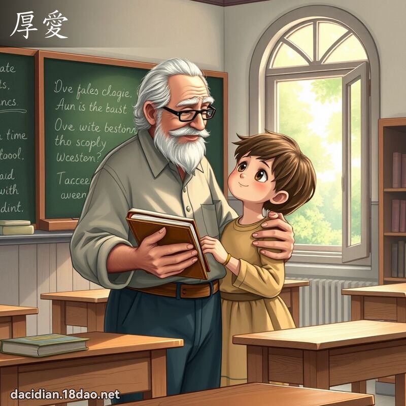 厚愛 - 國語大辭典配圖