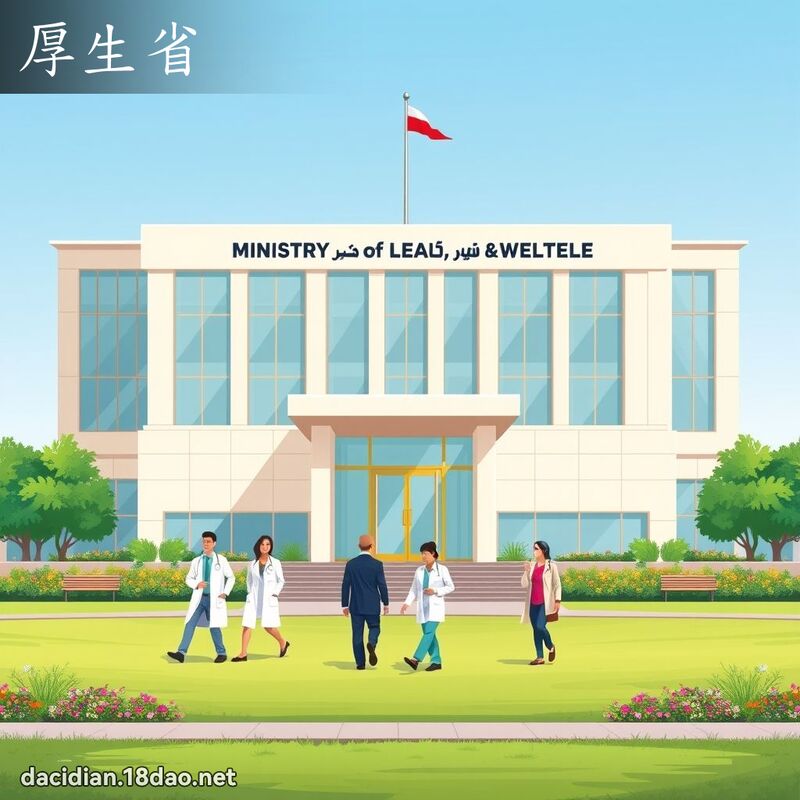 厚生省 - 國語大辭典配圖