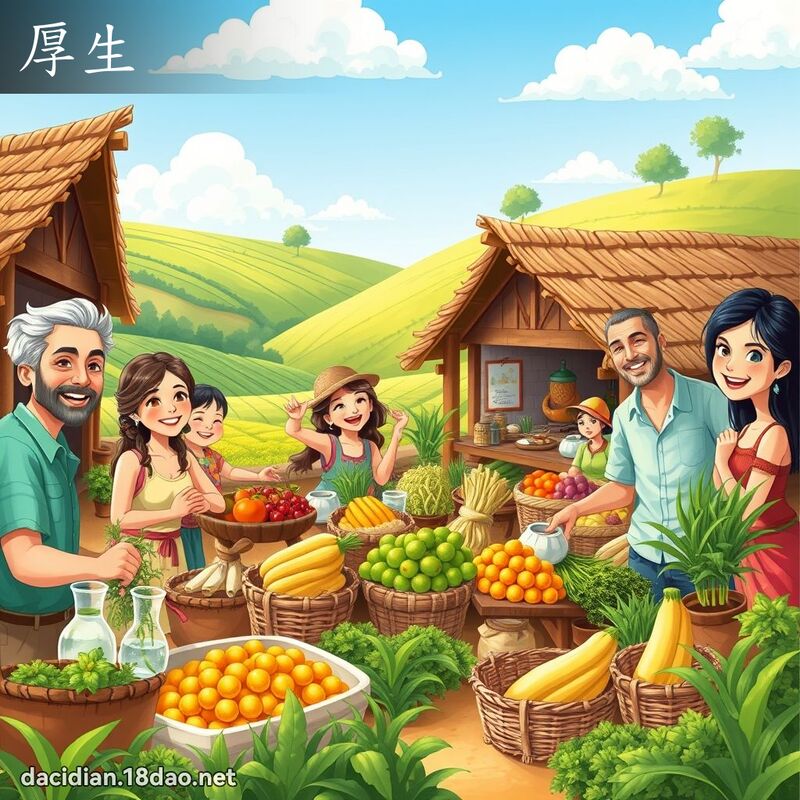 厚生 - 國語大辭典配圖