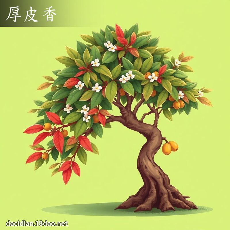 厚皮香 - 国语大辞典配图