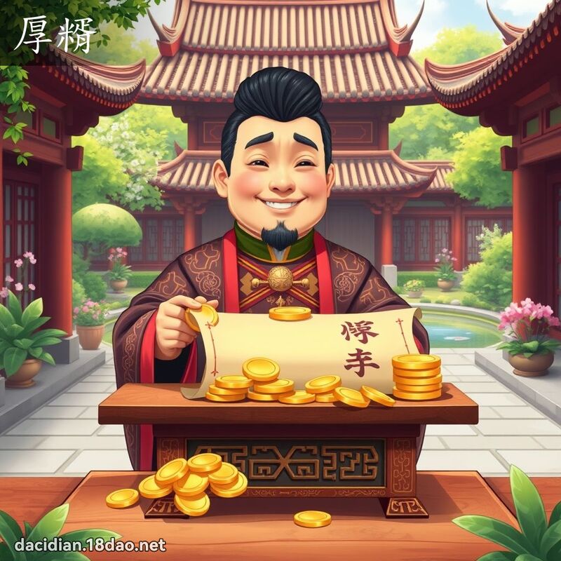 厚糈 - 國語大辭典配圖