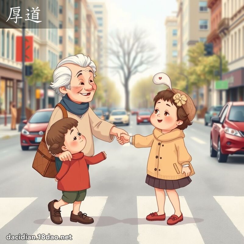 厚道 - 國語大辭典配圖