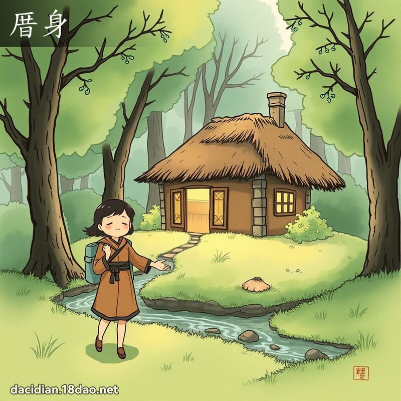 厝身 - 國語大辭典配圖
