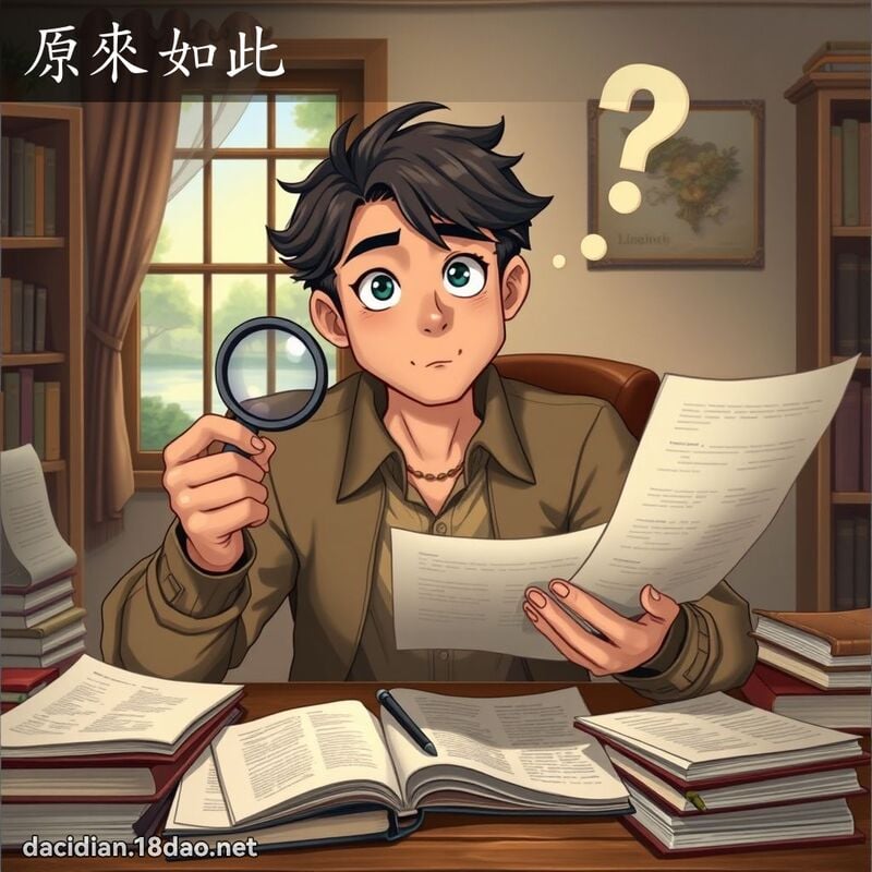 原來如此 - 國語大辭典配圖