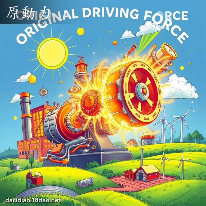 原动力 - 国语大辞典配图